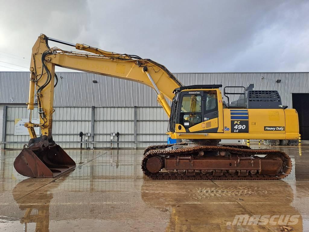 Komatsu PC490LC-11 حفارات زحافة