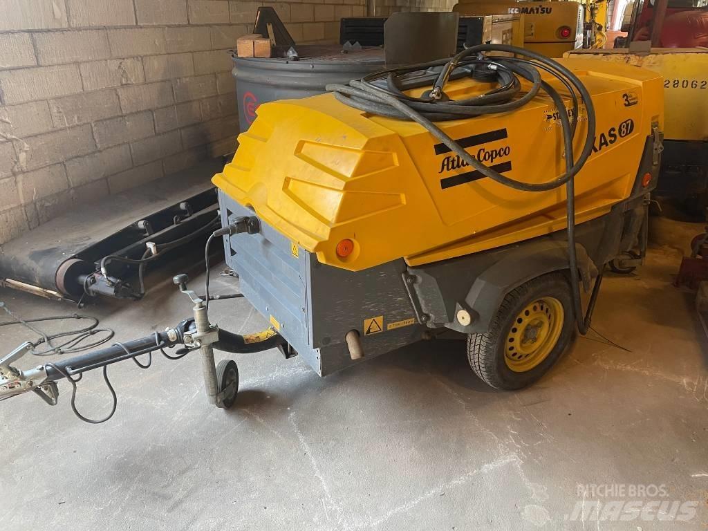 Atlas Copco XAS87 مكابس