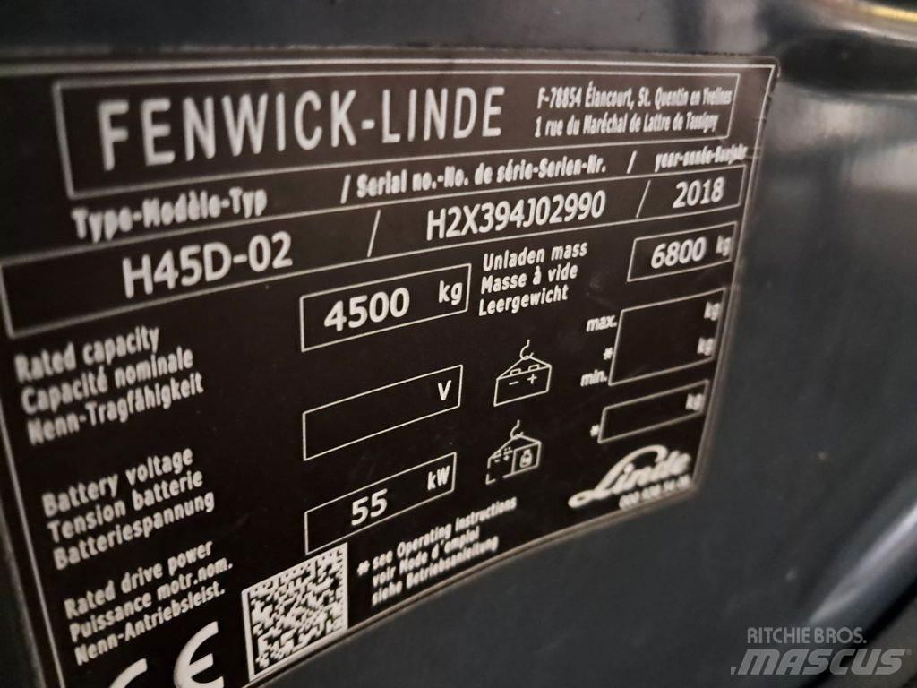 Linde H45D-02 شاحنات الديزل