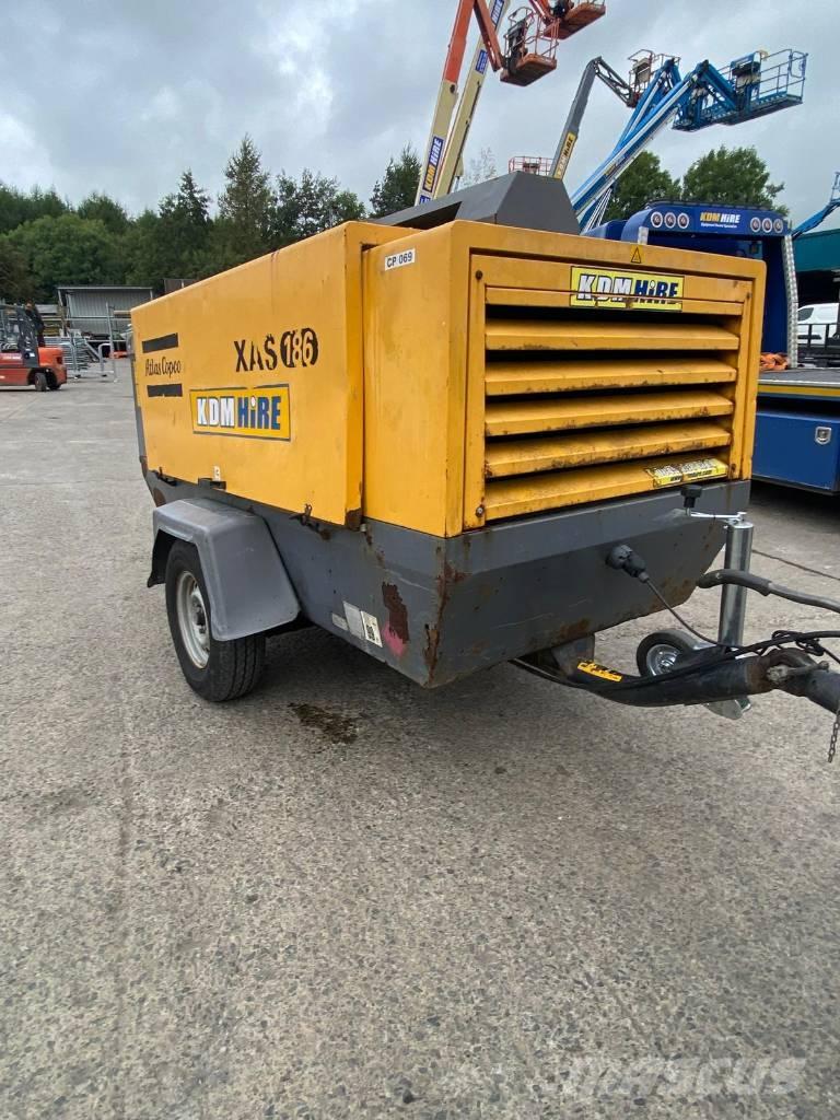 Atlas Copco XAS 186 مكابس