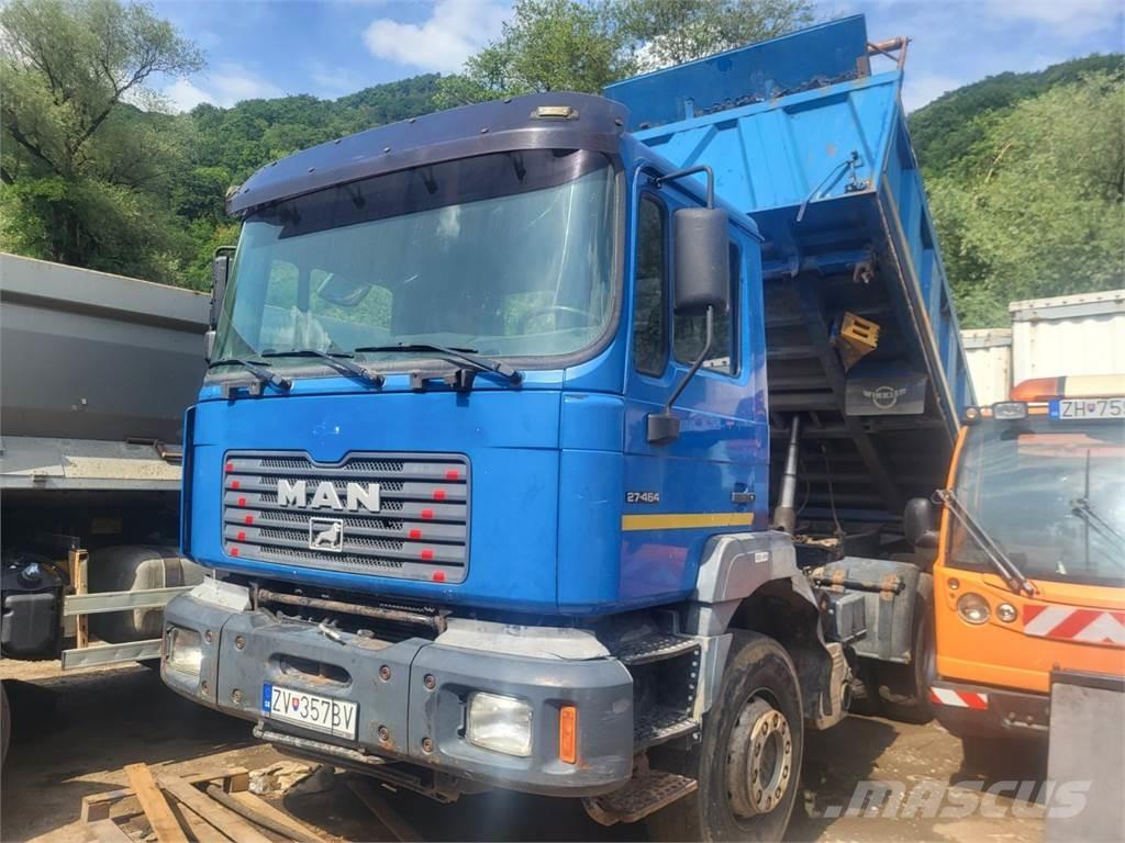 MAN 27-464 6X4 شاحنات قلابة