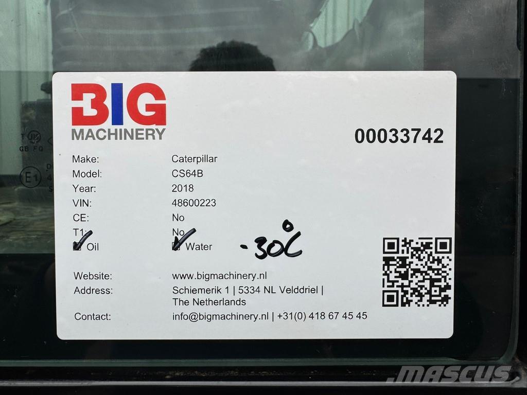 CAT CS64B مداحل أحادية الأسطوانة