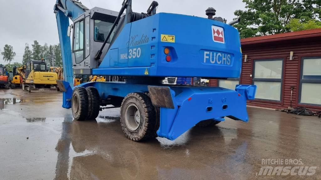 Terex Fuchs MHL 350 مناولات المخلفات / مناولات صناعية