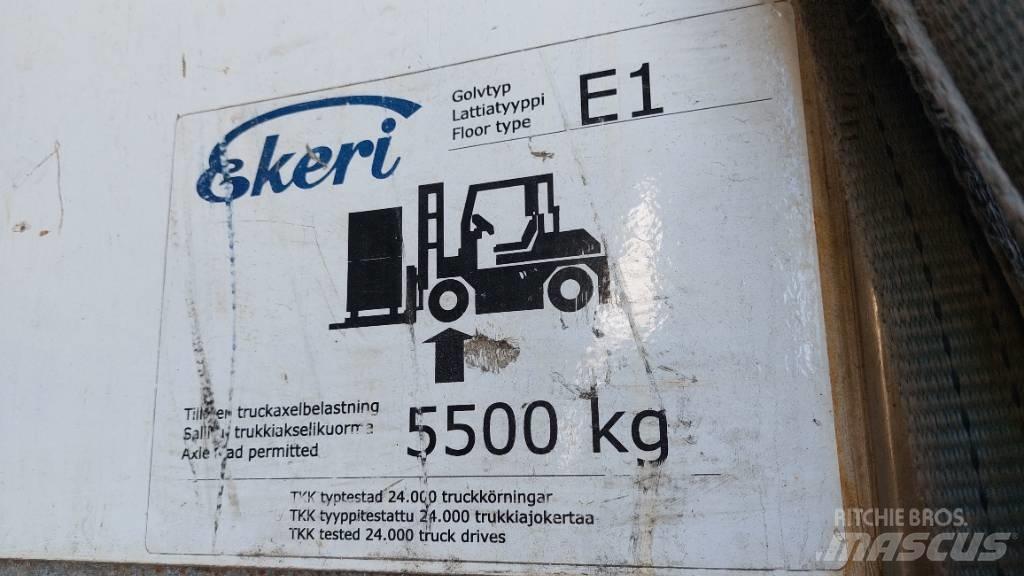 Ekeri T3-A نصف مقطورات ذات هيكل صندوقي
