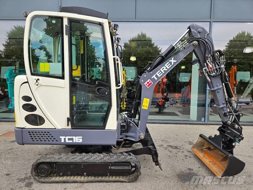 Terex TC 16 حفارات صغيرة أقل من 7 طن (حفارات صغيرة)
