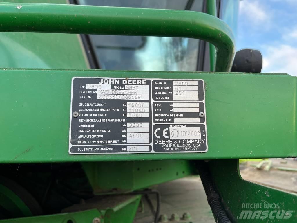John Deere W 650 i حصادات