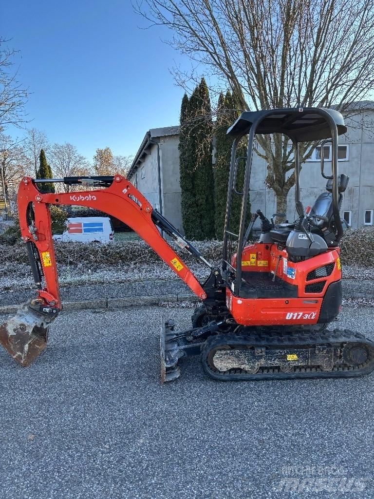 Kubota U 17-3 حفارات صغيرة أقل من 7 طن (حفارات صغيرة)