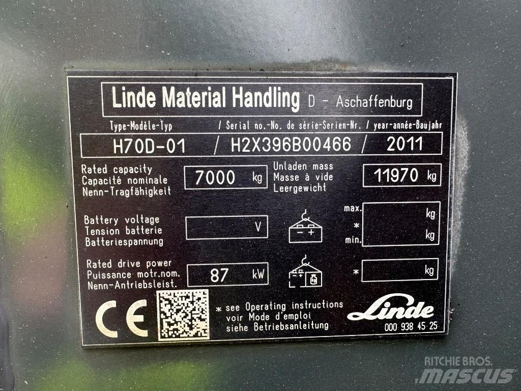 Linde H70D شاحنات الديزل