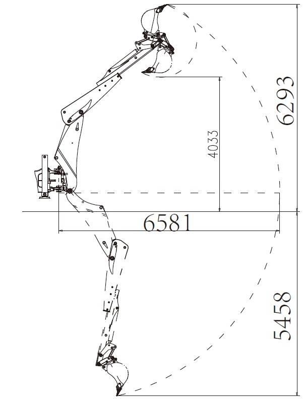 Lonking 83 C لوادر ذات جرافات عكسية