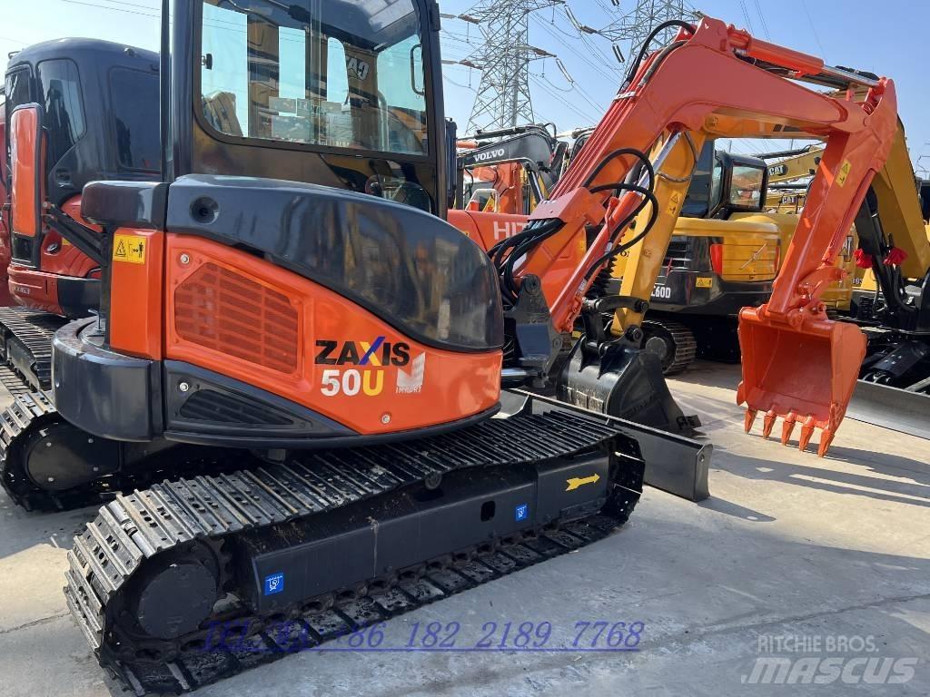 Hitachi ZX5OUR حفارات صغيرة أقل من 7 طن (حفارات صغيرة)