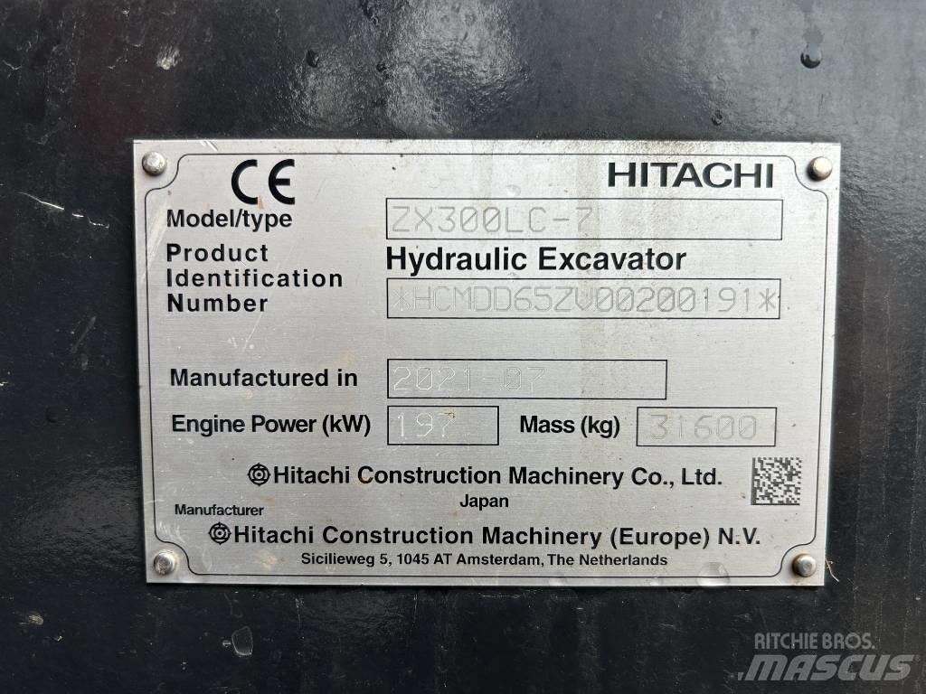 Hitachi ZX300LC-7 حفارات زحافة