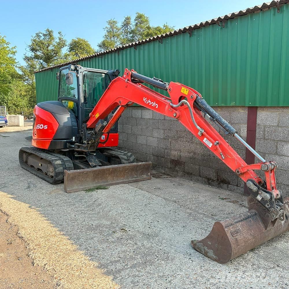 Kubota U 50-5 حفارات صغيرة أقل من 7 طن (حفارات صغيرة)