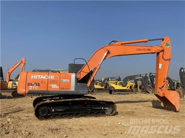 Hitachi ZX210 حفارات زحافة