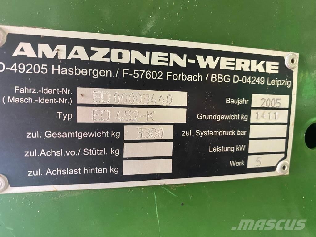 Amazone ED 452 K مثاقيب
