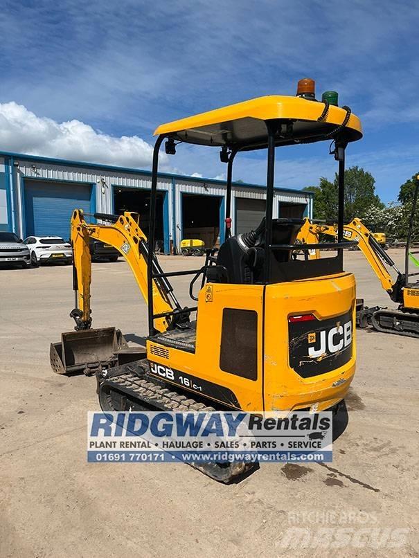 JCB 16 C-1 حفارات صغيرة أقل من 7 طن (حفارات صغيرة)