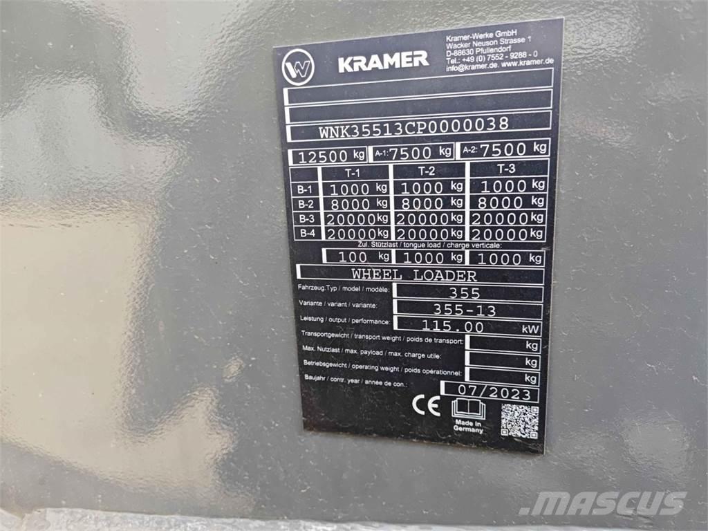 Kramer KL55.8T معدات مناولة لأغراض الزراعة