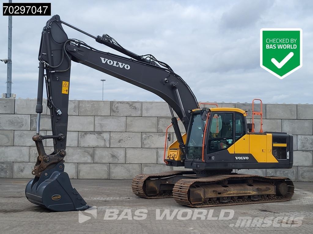 Volvo EC220 E L حفارات زحافة
