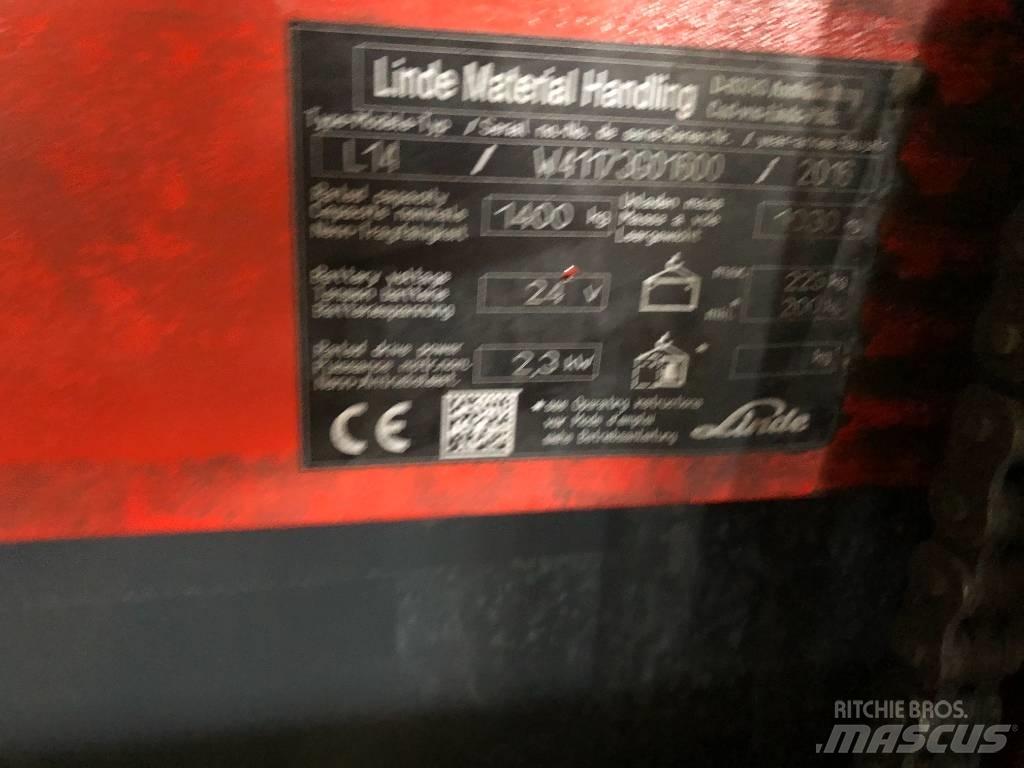 Linde H 16 T-01 شاحنات LPG