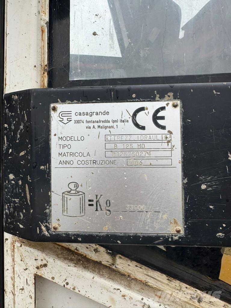 Casagrande B125 مثاقيب ثقيلة