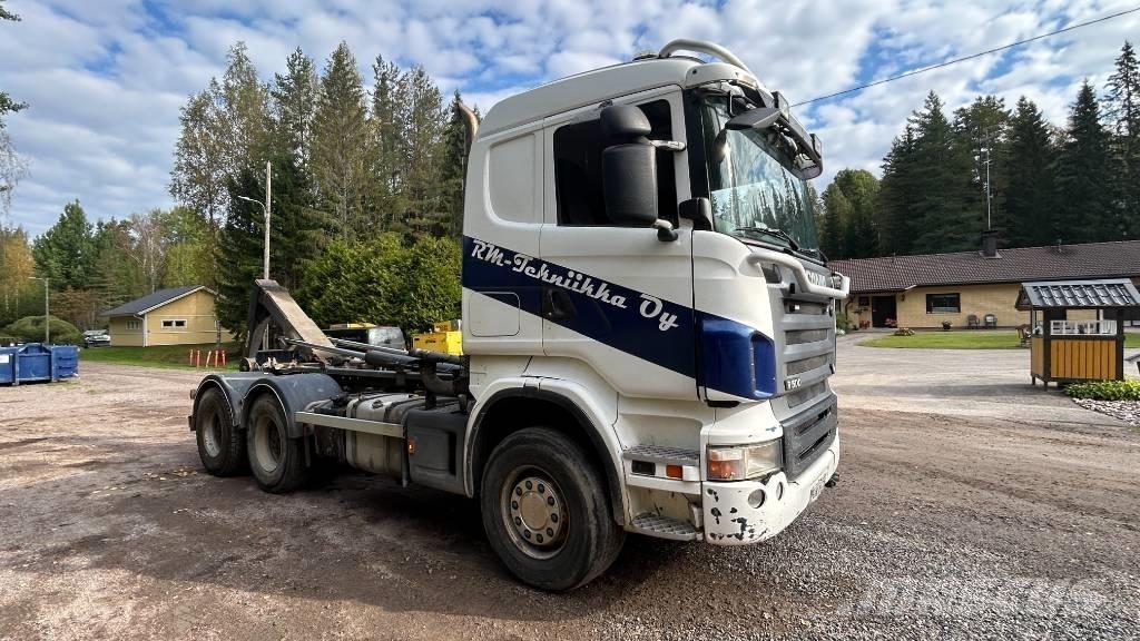 Scania R 500 شاحنات الرافعات الخطافية