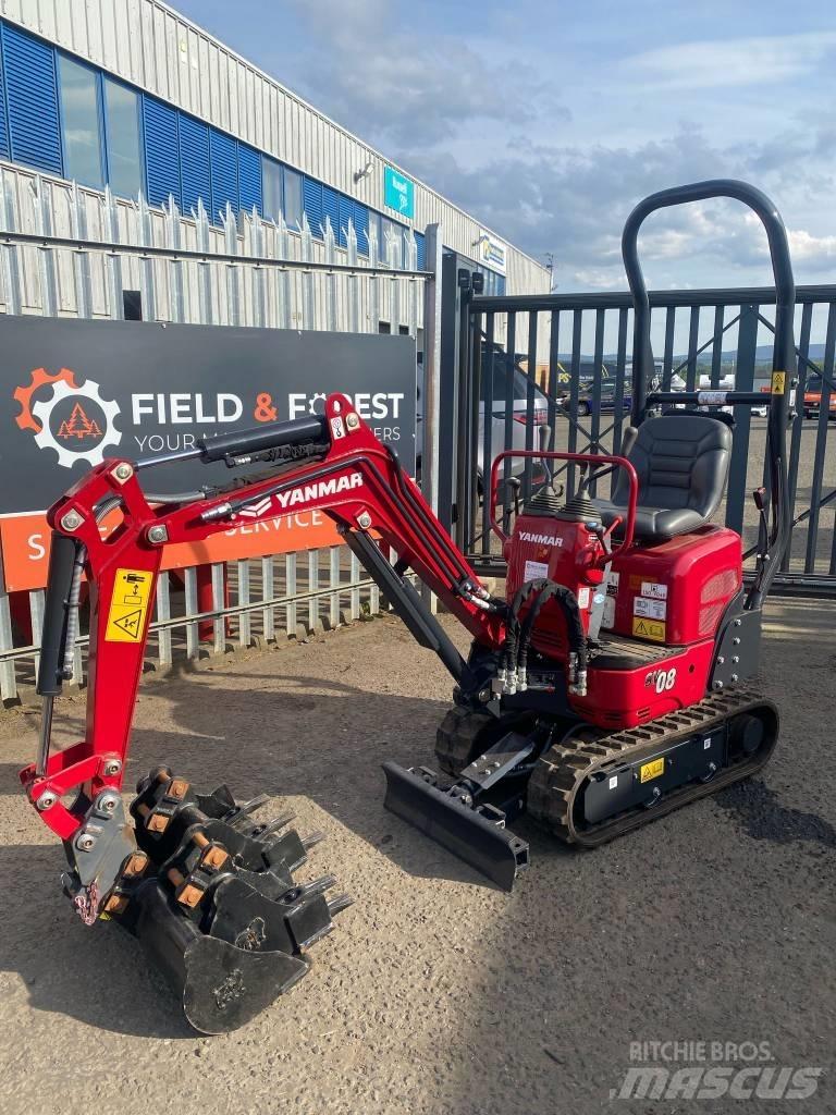 Yanmar SV 08 حفارات صغيرة أقل من 7 طن (حفارات صغيرة)