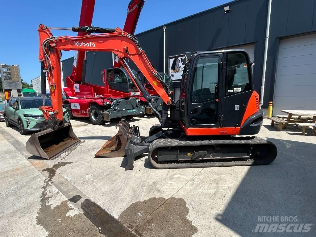 Kubota KX 080-4 حفارات وسط 7 طن - 12 طن