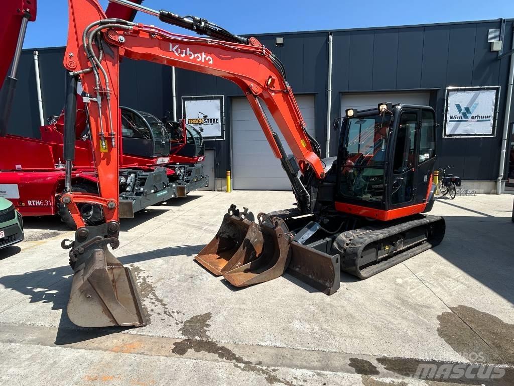 Kubota KX 080-4 حفارات وسط 7 طن - 12 طن