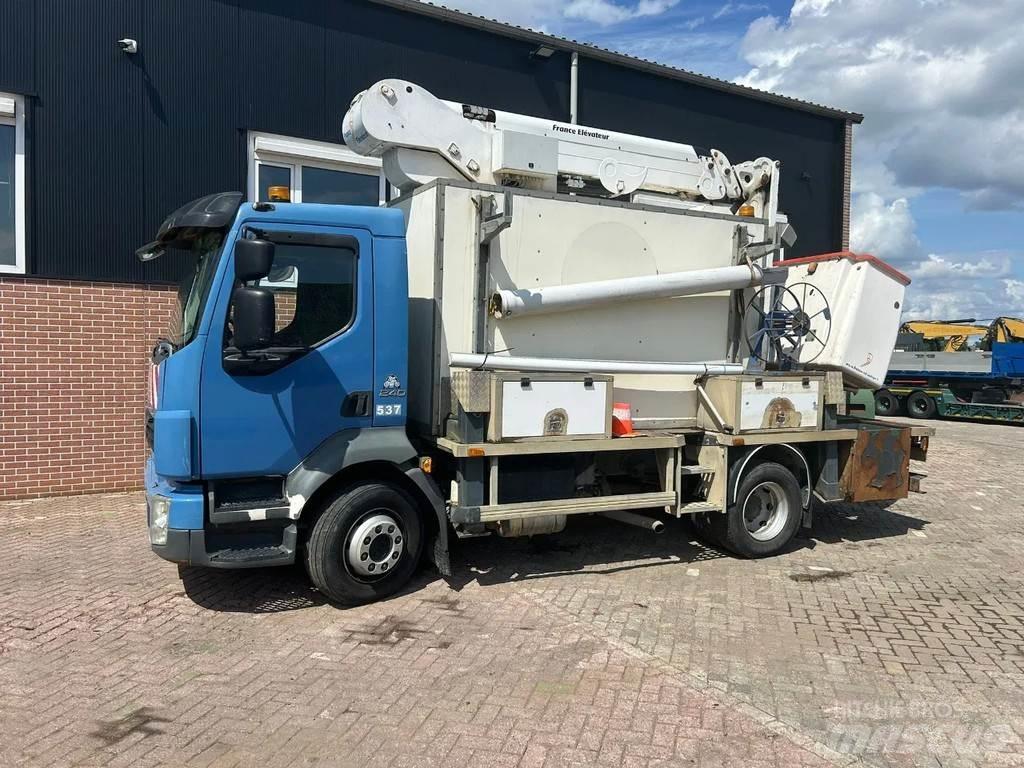 Volvo FL 240 المنصات الهوائية المثبتة على شاحنة
