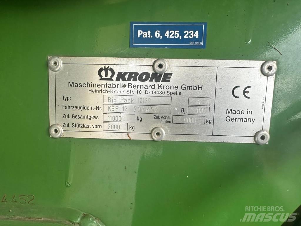 Krone Big Pack 12130 محزمات مربعة