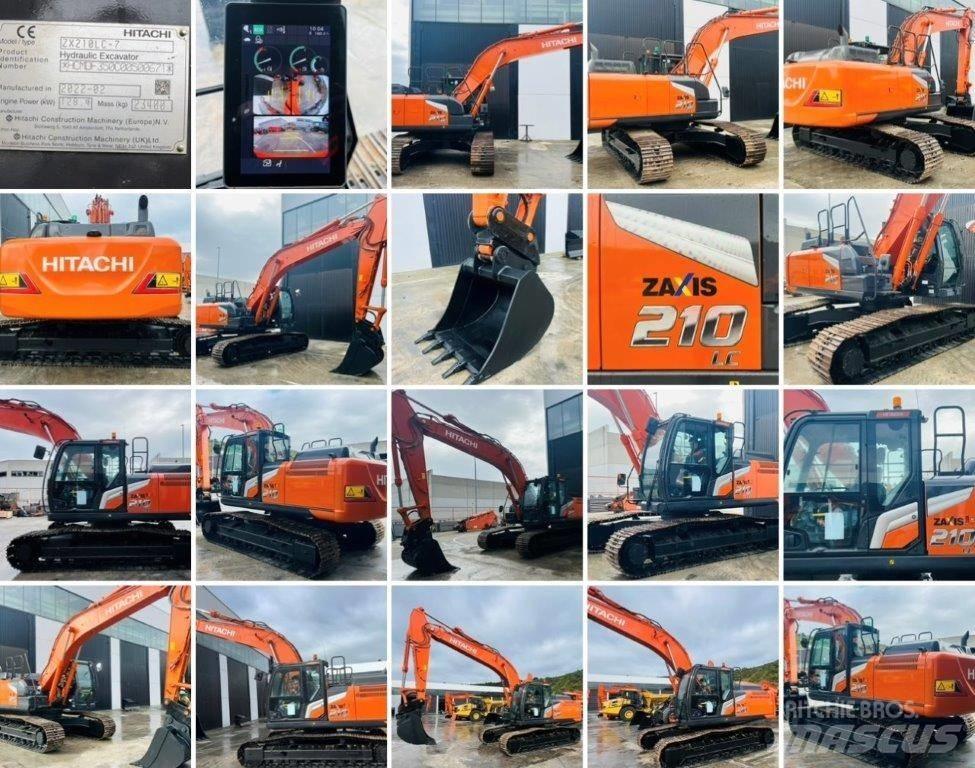Hitachi ZX 210 LC-7 حفارات زحافة