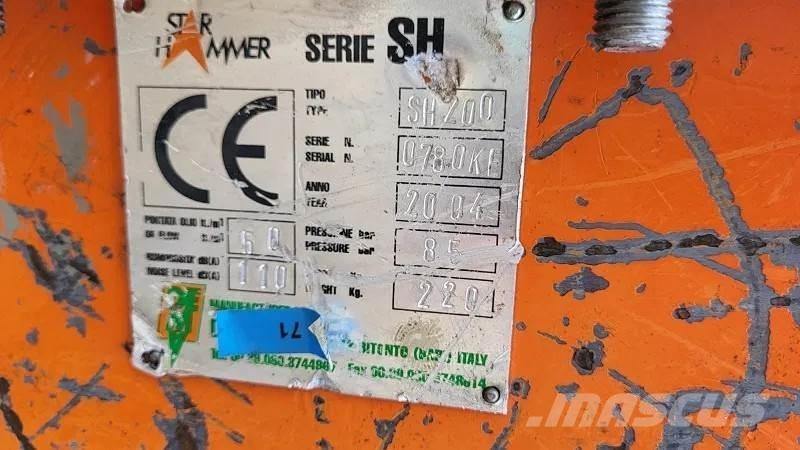 Star Hammer sh200 مطارق / كسارات