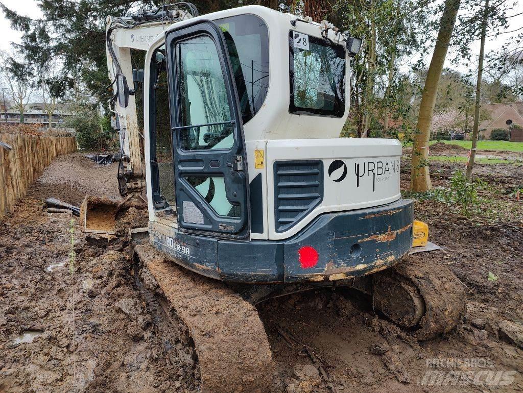 Hyundai 80cr9a حفارات وسط 7 طن - 12 طن