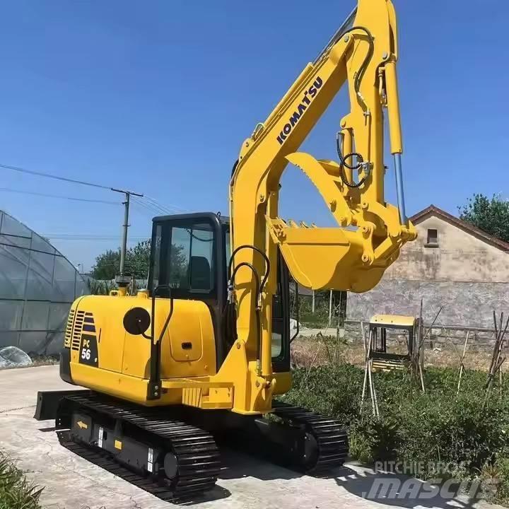 Komatsu PC 56-7 حفارات زحافة