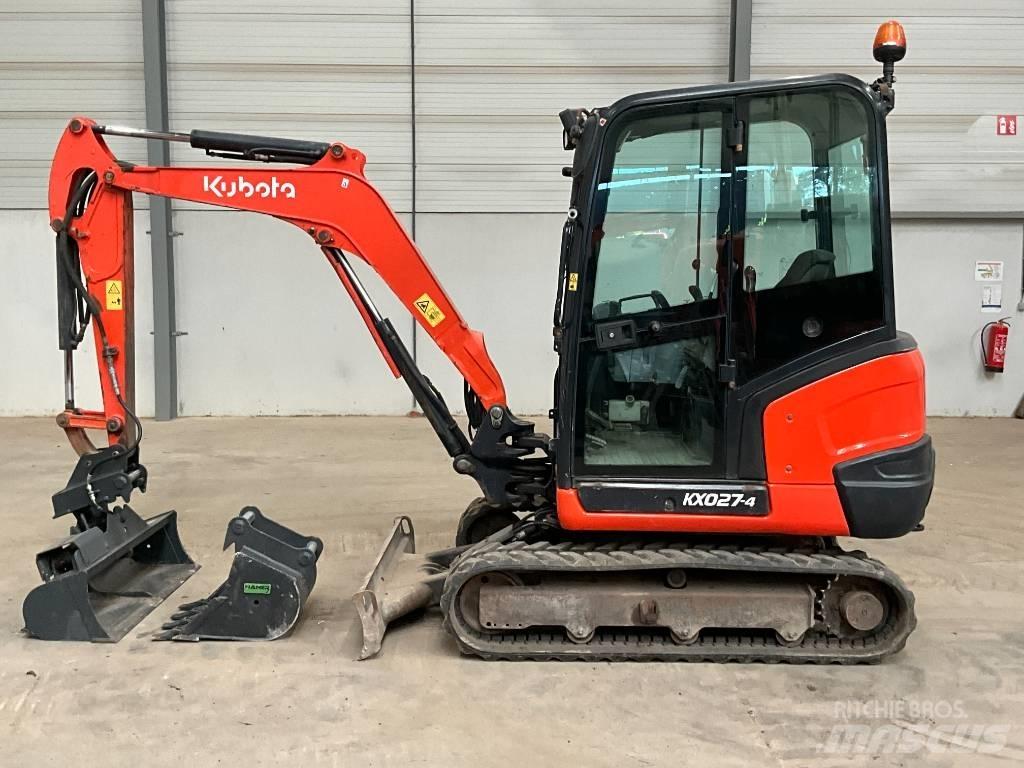Kubota KX 027-4 حفارات صغيرة أقل من 7 طن (حفارات صغيرة)