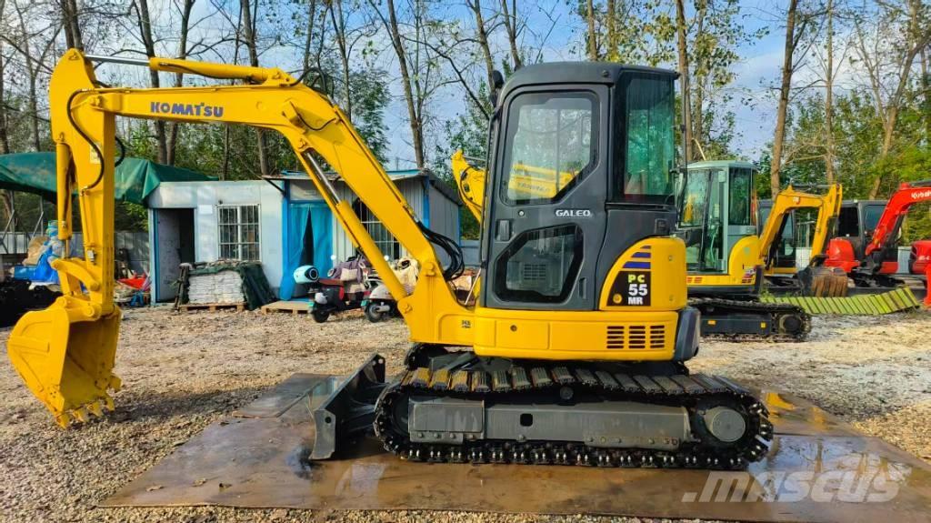 Komatsu PC 55 MR حفارات صغيرة أقل من 7 طن (حفارات صغيرة)
