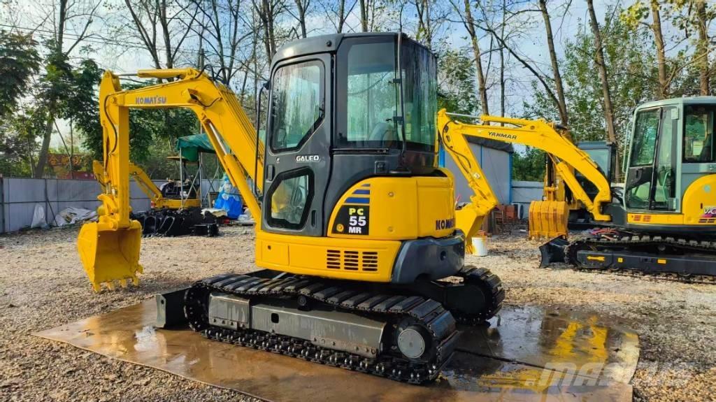 Komatsu PC 55 MR حفارات صغيرة أقل من 7 طن (حفارات صغيرة)