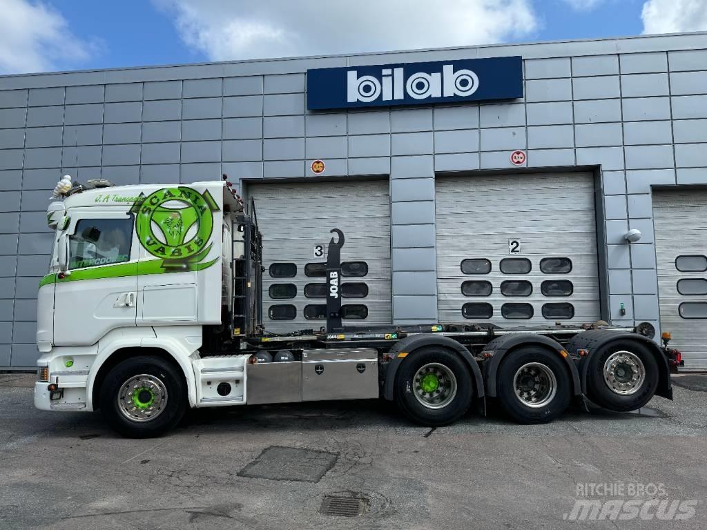 Scania R 520 LB8x4*4 شاحنات الرافعات الخطافية