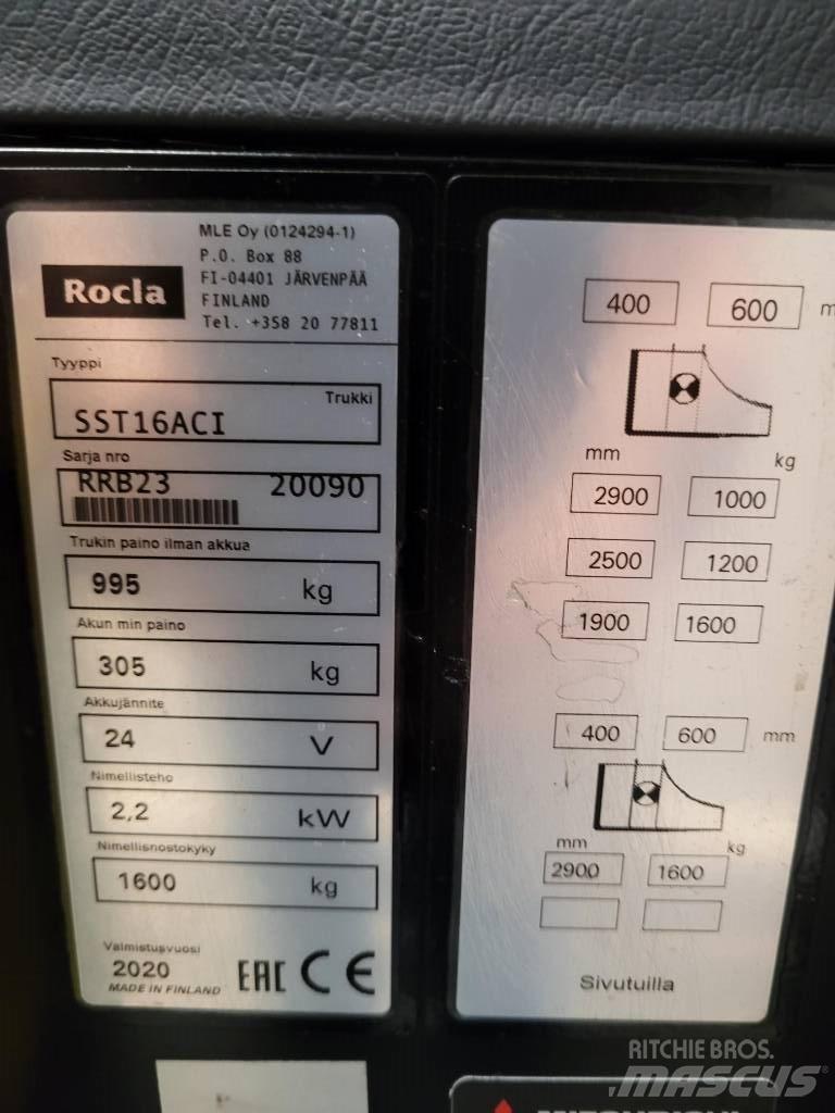 Rocla SST16 ACI شاحنات مناولة ذاتية الدفع