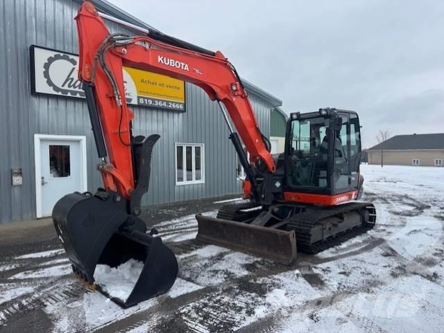 Kubota KX 080-4 حفارات زحافة