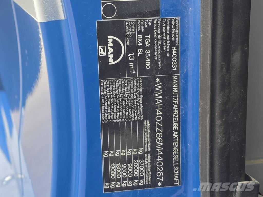 MAN TGA 41.480 وحدات الجر