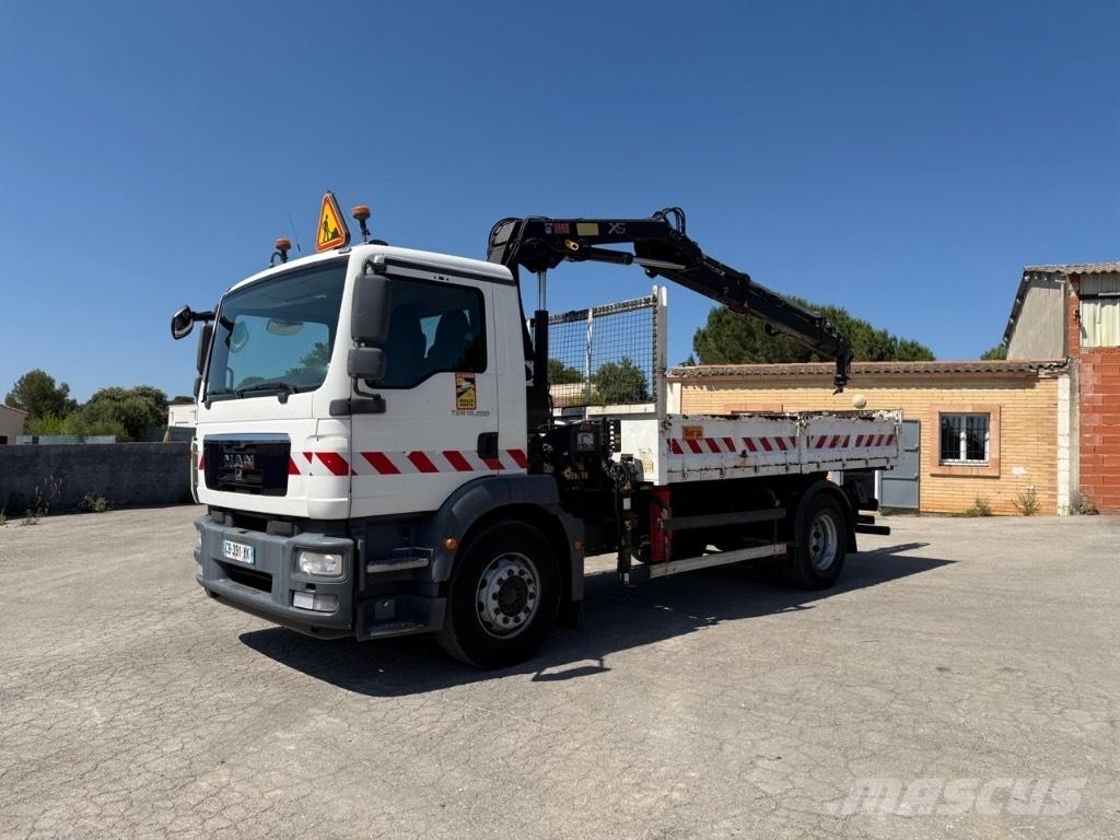 MAN TGM 18.250 شاحنات الرافعات