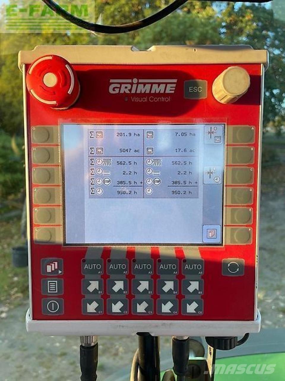 Grimme se 260 ub حفارات وحصادات البطاطس