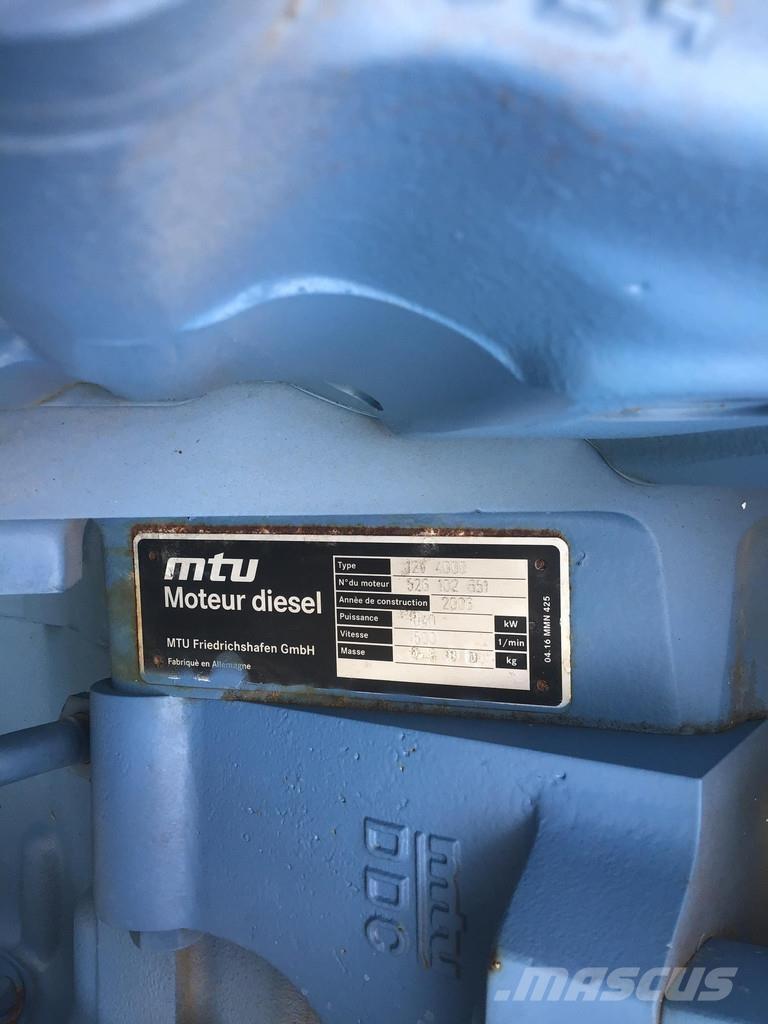 MTU 12V 4000 USED محركات