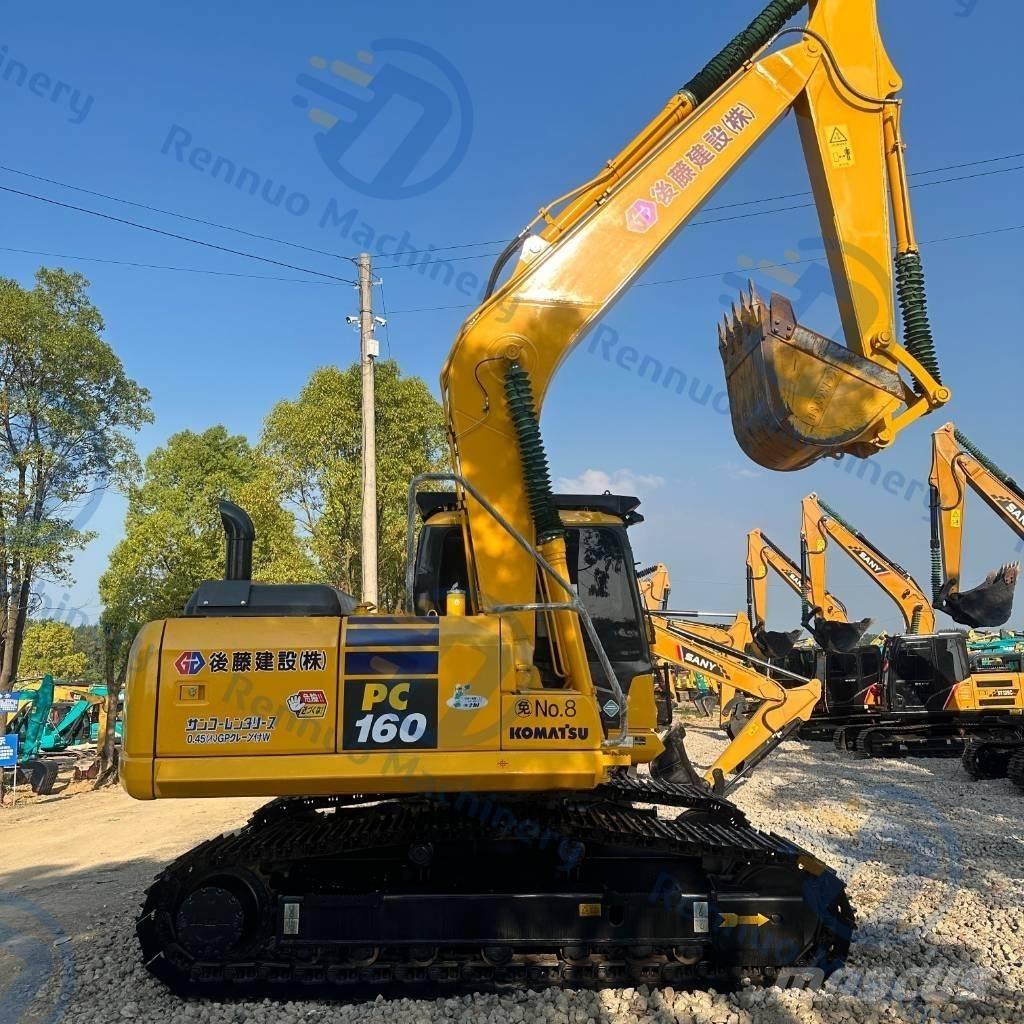 Komatsu PC 160 حفارات زحافة