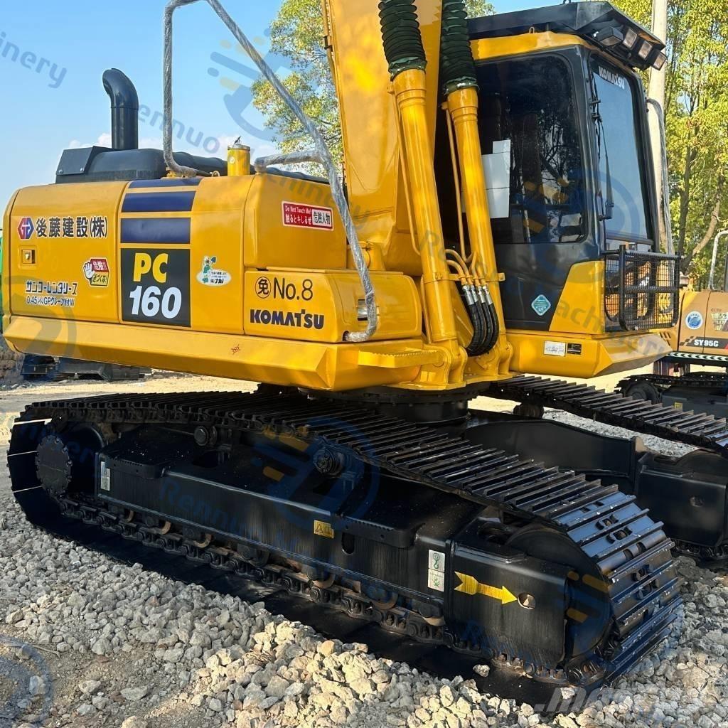 Komatsu PC 160 حفارات زحافة