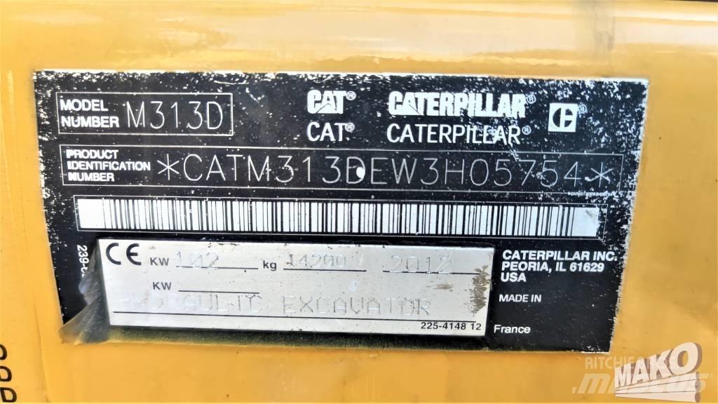 CAT M 313 D حفارات بعجل