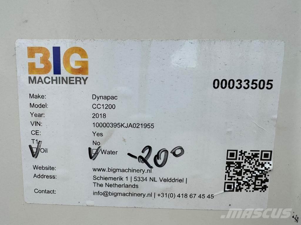 Dynapac CC1200 مداحل ثنائية الاسطوانة