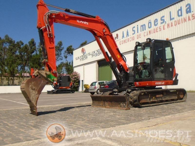 Kubota KX 080-4 حفارات وسط 7 طن - 12 طن
