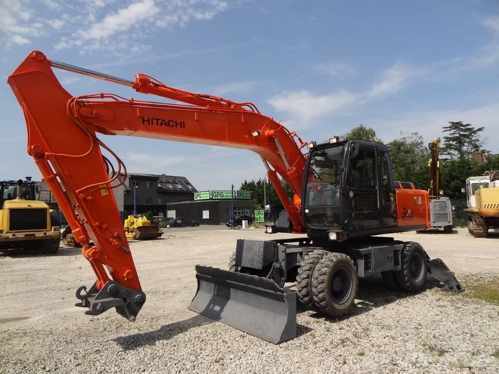 Hitachi ZX 160 W حفارات بعجل