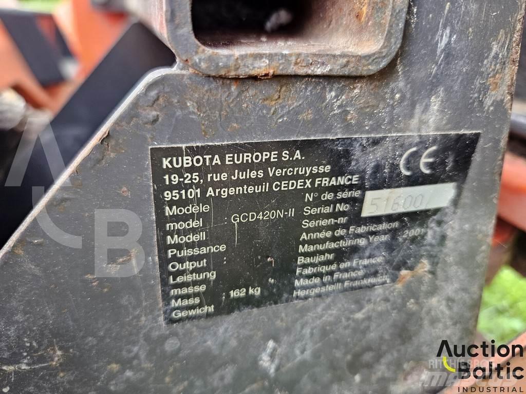 Kubota GCD420N-II ركوب الحشائش